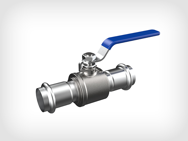 卡壓式雙向直插球閥